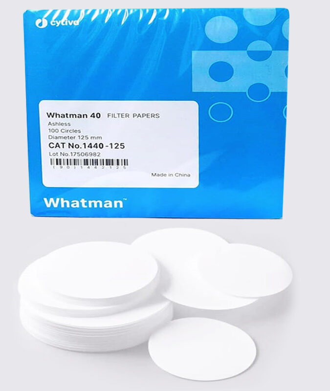 Ashless Whatman Filter Paper 40-125