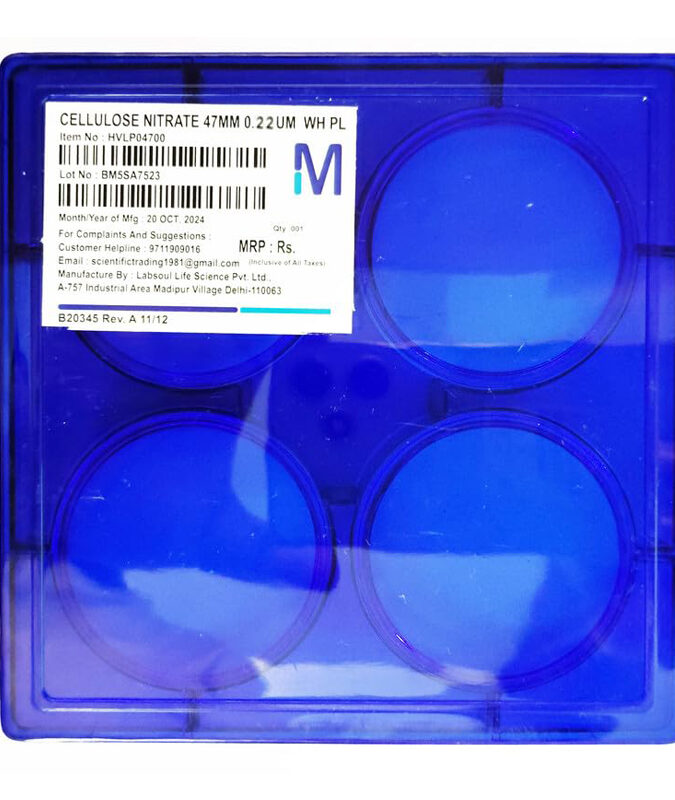 Cellulose Nitrate Membrane 0.22 UM