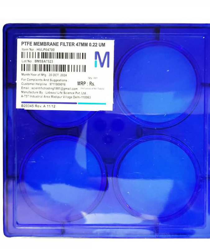 PTFE Membrane Filter 0.22 UM