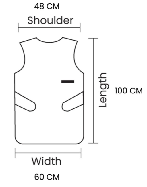 Lead Vinyl X-Ray Lead Apron 0.50MM - Image 4