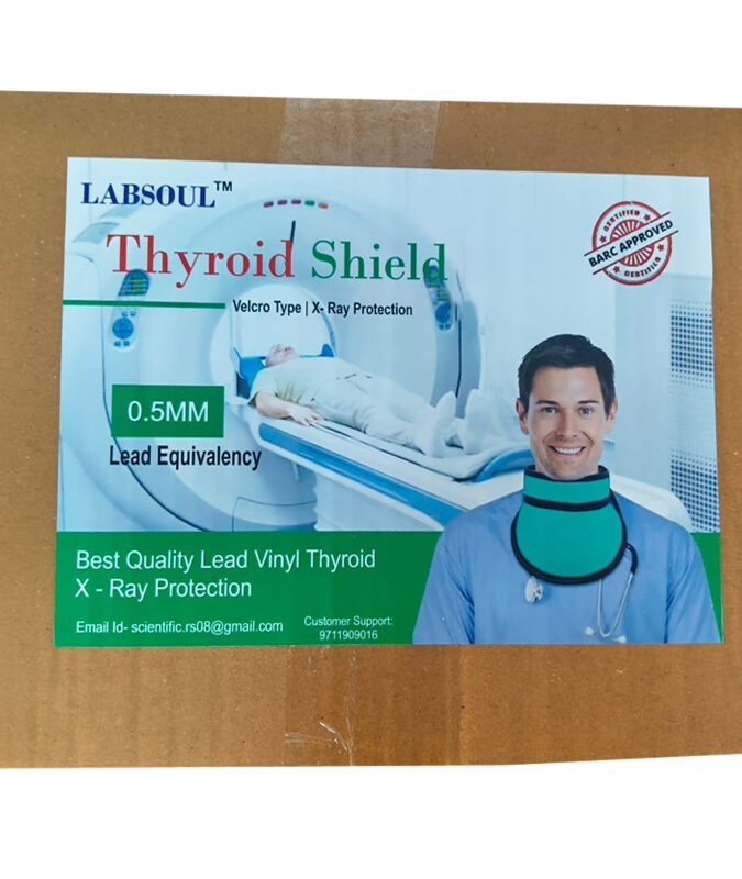 Lead Vinyl Thyroid Shield 0.5mm